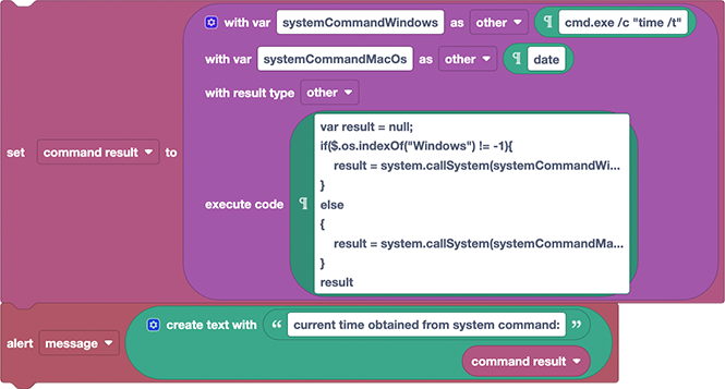 Execute System Commands with Automation Blocks for Ae