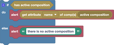 Example: Checking if project has an active comp