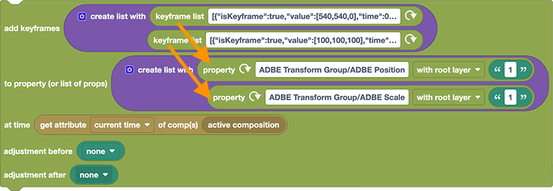 pasting keyframes on multiple properties