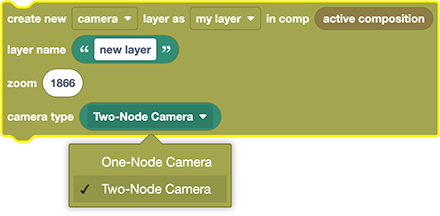 After Effects Script: Create New Camera Layer