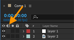 Layer Attribute Audio Enabled