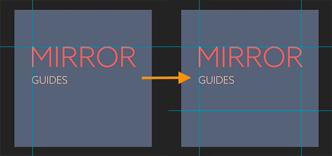 After Effects Script: Mirror Guides Example