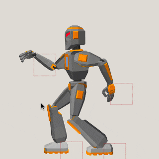 Robot Character IK Rig After Effect expression for inverse kinematics